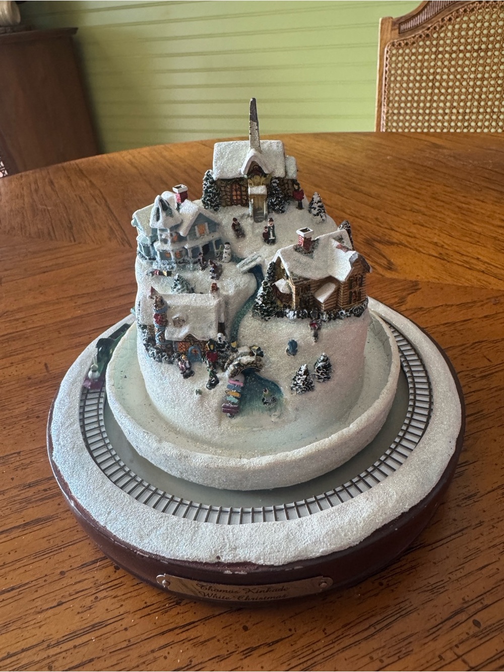 Thomas Kinkade Christmas train